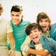Illustration for article titled Modern-day boy band One Direction inspires a toddler dance party